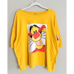 Disney Winnie The Pooh Tigger Oversized Tee Women’s One Size